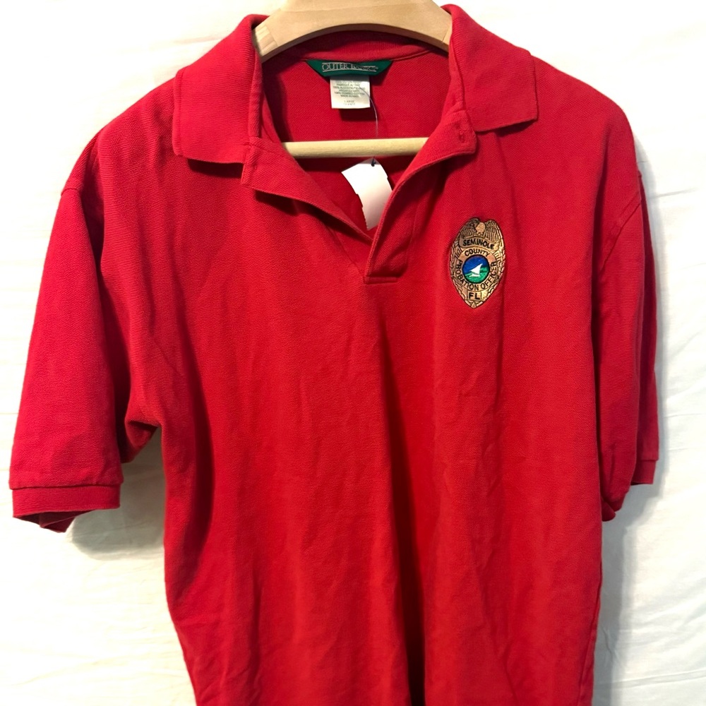 probation Officer Polo Seminole County Florida Size Large
